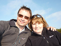 Photo of Tim and Jane Hector
